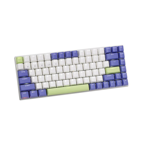 Bàn Phím Cơ Rapoo V700-A8 Multimode White Purple (Bluetooth 5.0/ 2.4Ghz/ USB-C)