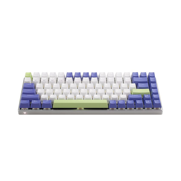 Bàn Phím Cơ Rapoo V700-A8 Multimode White Purple (Bluetooth 5.0/ 2.4Ghz/ USB-C)