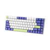 Bàn Phím Cơ Rapoo V700-A8 Multimode White Purple (Bluetooth 5.0/ 2.4Ghz/ USB-C)