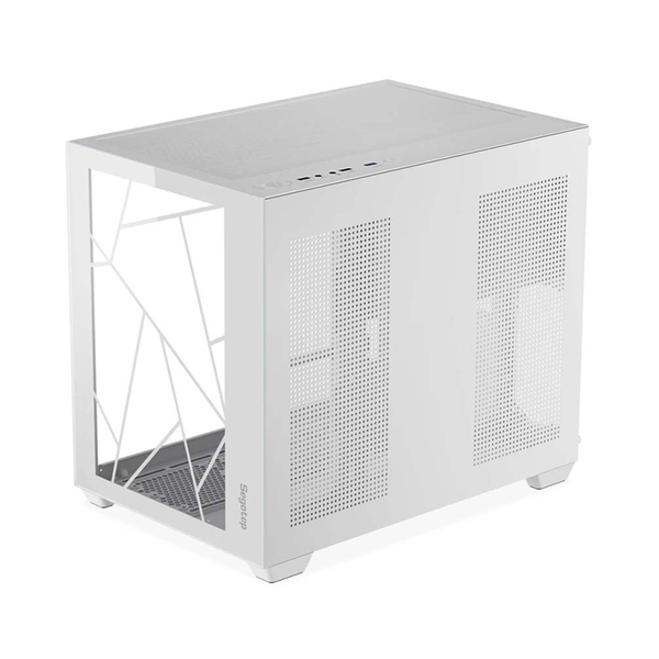 Case Segotep Lumi II White (Mini Tower/ No Fan)