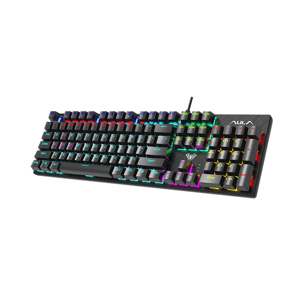 Bàn Phím Cơ AULA Gaming S2022 Black Red Sw (USB, LED Rainbow)