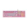 Bàn Phím Cơ AULA Gaming S2022 Pink Blue Sw (USB, LED Rainbow)