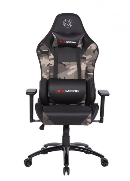 GHẾ GAMING ACE KW-G6025 (Black/Camo - Limited Editio)