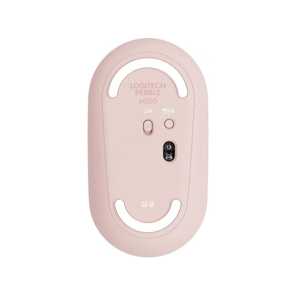 Chuột không dây Bluetooth Logitech Pebble M350S - Pink