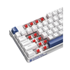 BÀN PHÍM CƠ MACHENIKE K500-B87 WHITE BLUE RED SWITCH