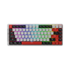 Bàn Phím Cơ Machenike Air50-B84W Tri-Mode RGB Red Sw Red