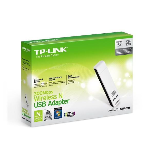 USB THU WIFI TP-LINK TL-WN821N 300 MBPS