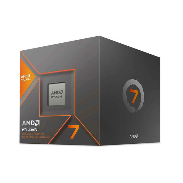 CPU AMD RYZEN 7 8700F (4.1 GHZ UPTO 5.0GHZ / 35MB / 8 CORES, 16 THREADS / 65W / SOCKET AM5)