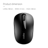 Chuột Rapoo M219 Silent Wireless Black