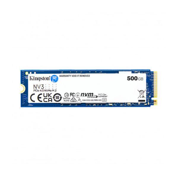 SSD Kingston 500GB SNV3 M.2 PCIe Gen4 x4 NVMe (Đọc: 5000Mb/s)