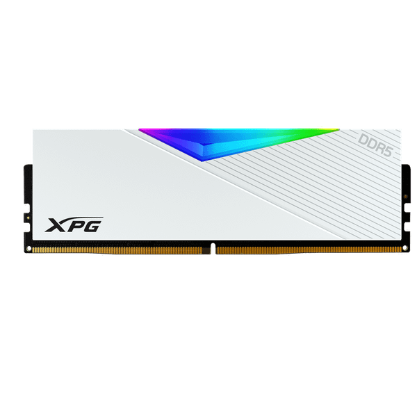 RAM DDR5 16GB ADATA XPG LANCER 6400 WHITE RGB