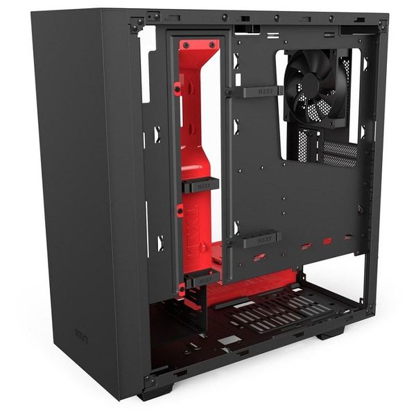 CASE NZXT S340 ELITE MATTE MID TOWER BLACK/RED NEW