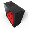 CASE NZXT S340 ELITE MATTE MID TOWER BLACK/RED NEW