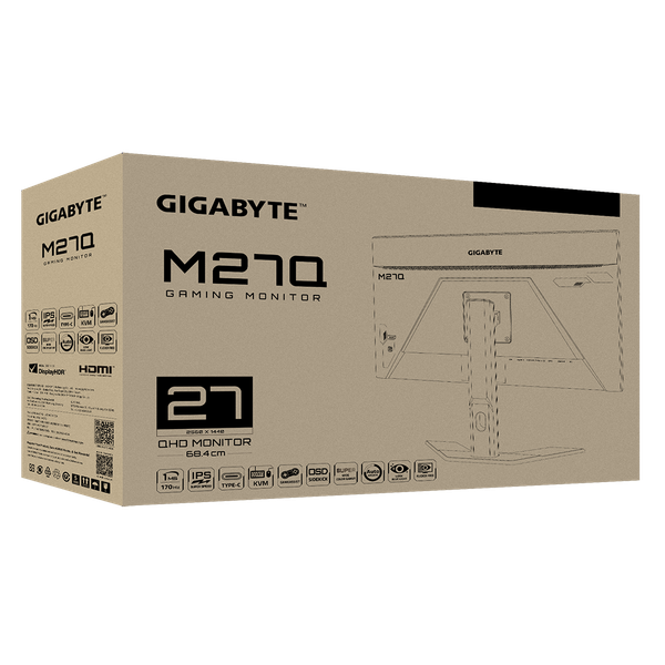 MÀN HÌNH LCD GAMING GIGABYTE M27Q-EK 27