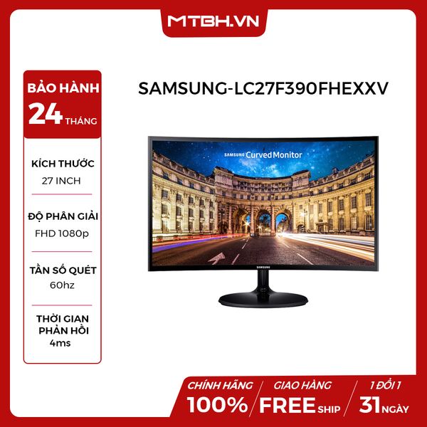 MÀN HÌNH LCD SAMSUNG CONG 27 INCH LC27F390FHEXXV