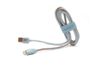 Cáp Pisen Lightning Denim Aluminum Alloy 1.2m (Cowboy, AL14-1200) , xanh bò