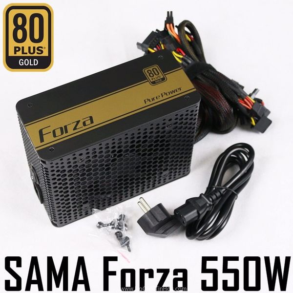 PSU SAMA 550W CAO CẤP 80 PLUS GOLD (BH 5 NĂM)