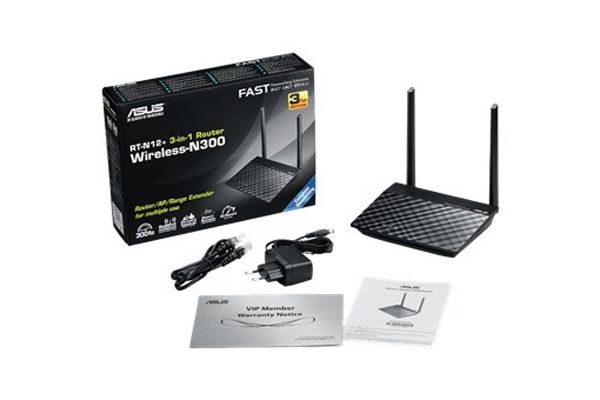 BỘ PHÁT WIFI ASUS RT-N12+ Wireless N300Mbps