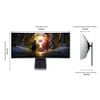 MÀN HÌNH SAMSUNG ODYSSEY OLED G8 G85SD LS34DG850SEXXV 34