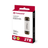 Ổ cứng di động SSD 2TB Transcend ESD310 1050MB/s TS2TESD310 - Silver