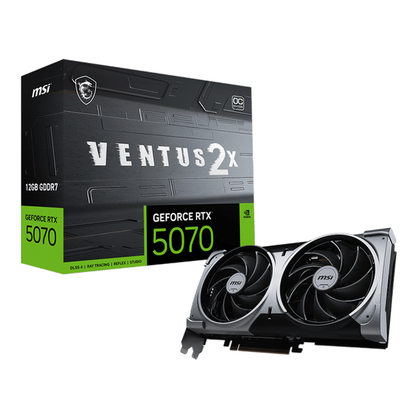 VGA MSI RTX 5070 12GB VENTUS 2X OC