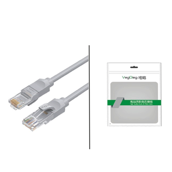 DÂY MẠNG BẤM SẴN CAT 6 VEGGIEG V-E629 | 10 MÉT