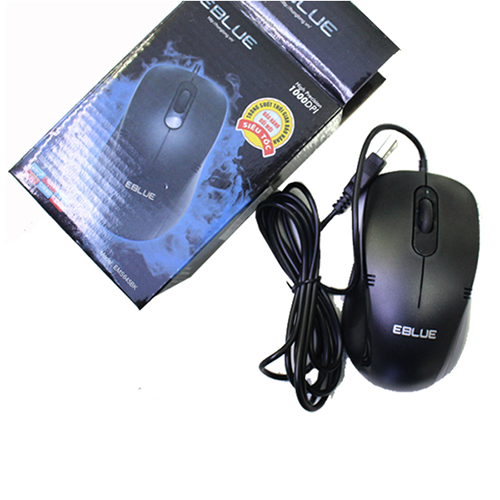 MOUSE EBLUE EMS645BK NEW