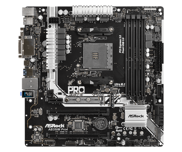 MAIN ASROCK B350M PRO 4 NEW