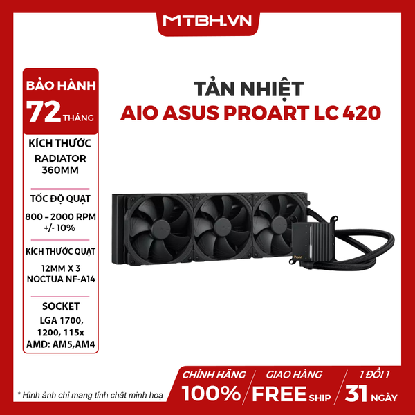 BỘ TẢN NHIỆT NƯỚC AIO ASUS PROART LC 420