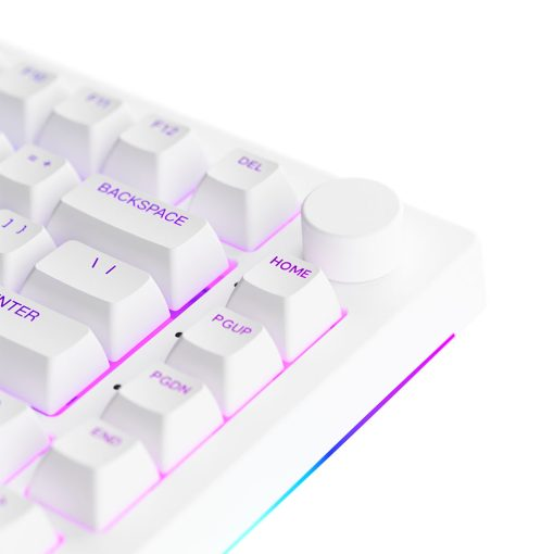 BÁN PHÍM CƠ AKKO 5075B Plus White (Multi-modes / RGB / Gasket mount)