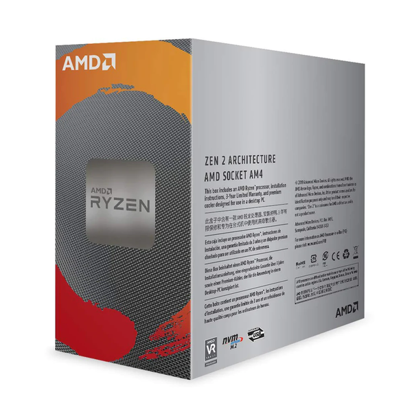 CPU AMD Ryzen 5 3500 (3.6GHz turbo up to 4.1GHz, 6 nhân 6 luồng, 16MB Cache, 65W) - Socket AM4 BOX CTY