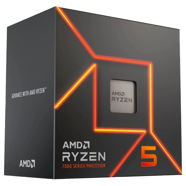 CPU AMD Ryzen 5 7500F ( 6 NHÂN 12 LUỒNG / 3.7 - 5.0 GHz / 38MB ) BOX CHÍNH HÃNG