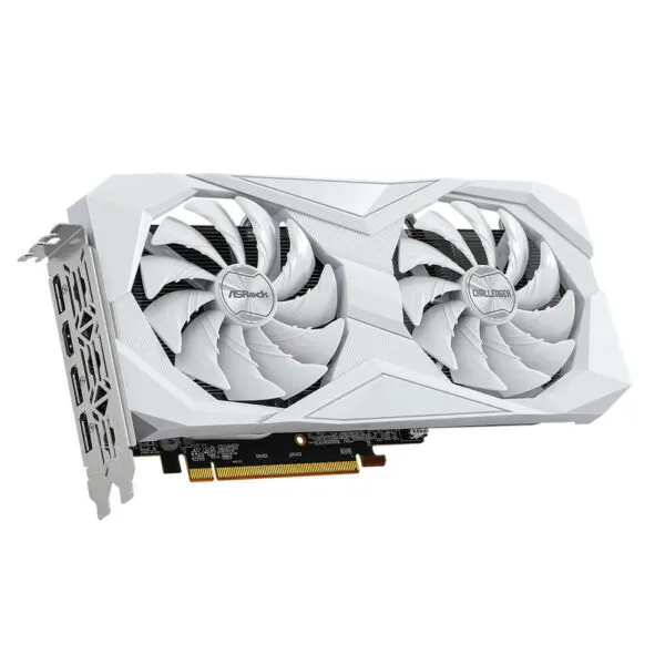 VGA ASROCK RX 6600 CHALLENGER WHITE 8GB GDDR6 ( RX6600 CLW 8G )
