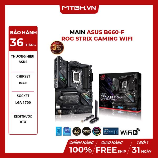 Main Asus B660-F ROG STRIX GAMING WIFI