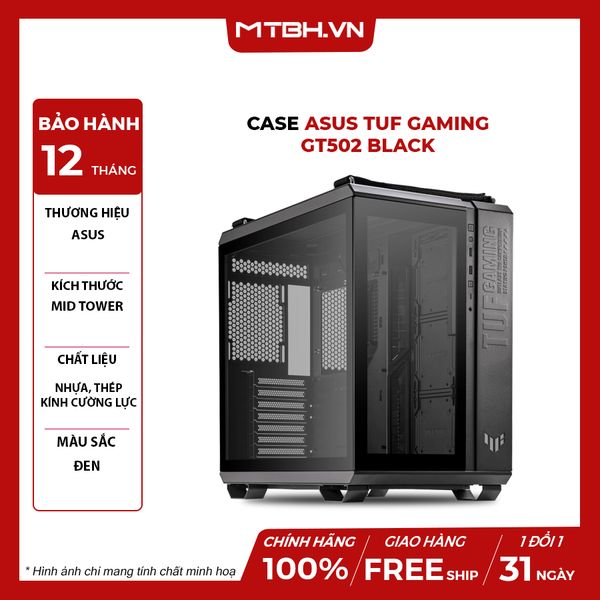 CASE ASUS TUF GAMING GT502 BLACK