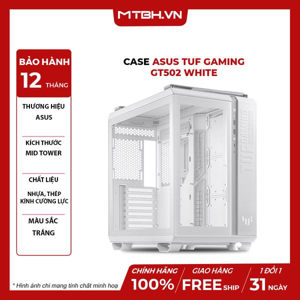 CASE ASUS TUF GAMING GT502 WHITE