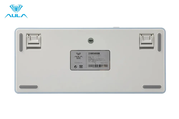 BÀN PHÍM CƠ AULA F75 XANH NHẠT + TRẮNG + XANH ĐẬM (KẾT NỐI TYPEC + 2.4G + BLUETOOTH, REAPER V3 SWITCH)