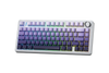 BÀN PHÍM CƠ AULA F75 GAMING PRO 3 MODE (Trắng Tím Gradient, Seiya/Star Vector Switch)