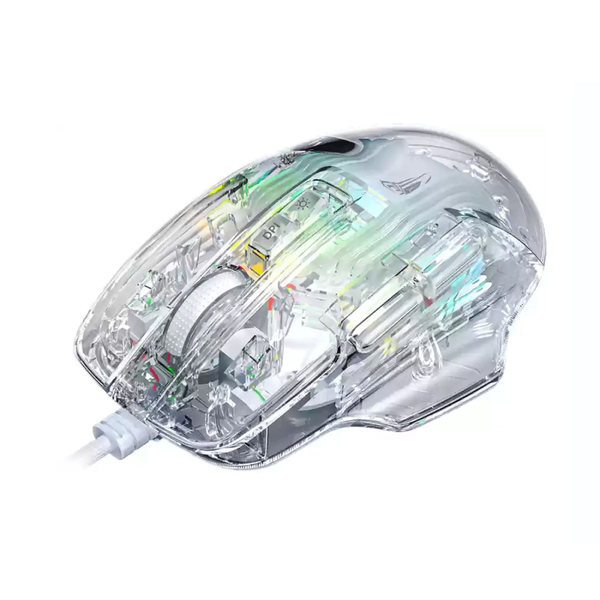 CHUỘT GAMING CÓ DÂY AULA S80 - TRONG SUỐT | LED