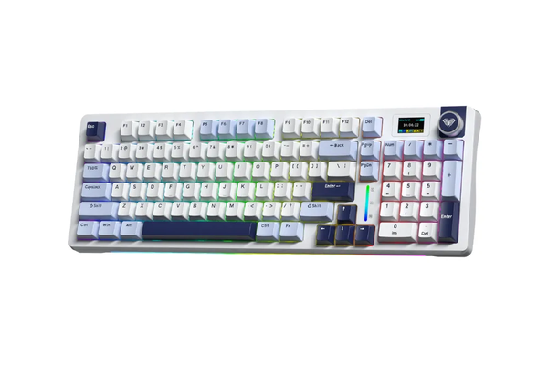 BÀN PHÍM CƠ AULA S98 PRO GAMING 3 MODE ( Xanh Dương +Trắng + Tím Đậm/ Caramel Latte Switch)