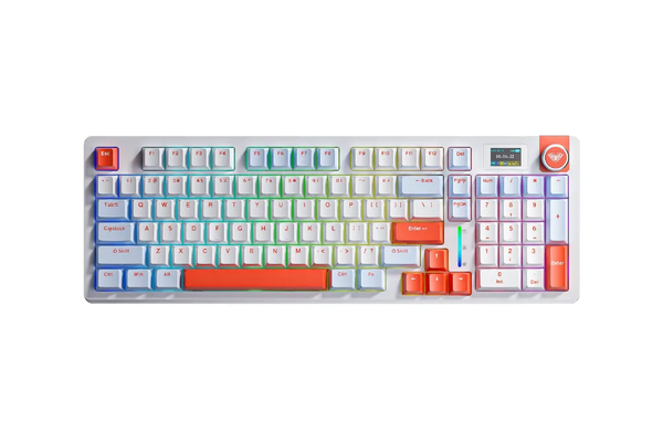 BÀN PHÍM CƠ AULA S98 PRO GAMING 3 MODE (Phiên bản Xanh dương + Trắng + Cam/ Nimbus V3 Switch)