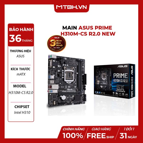 MAIN ASUS H310M-CS R2.0 NEW