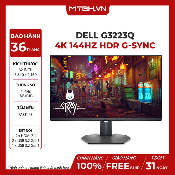 MÀN HÌNH LCD DELL G3223Q 32