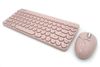 COMBO PHÍM CHUỘT KHÔNG DÂY NEWMEN K928 HỒNG