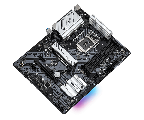 Main ASROCK B560 PRO4 (Intel B560, Socket 1200, m-ATX, 4 khe Ram DDR4))