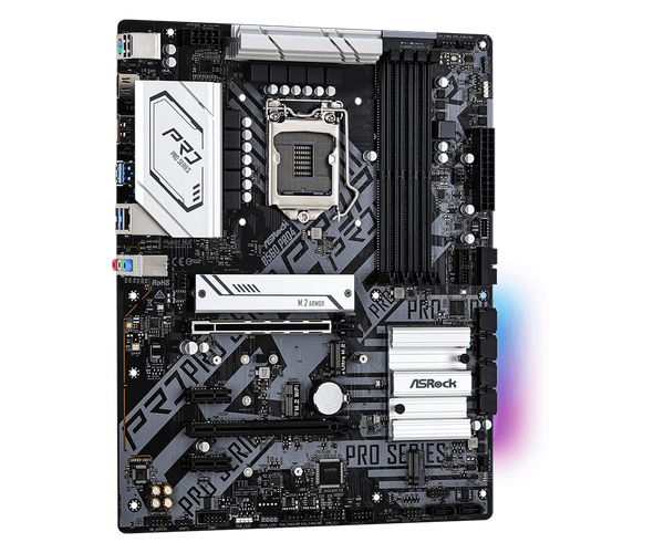 Main ASROCK B560 PRO4 (Intel B560, Socket 1200, m-ATX, 4 khe Ram DDR4))
