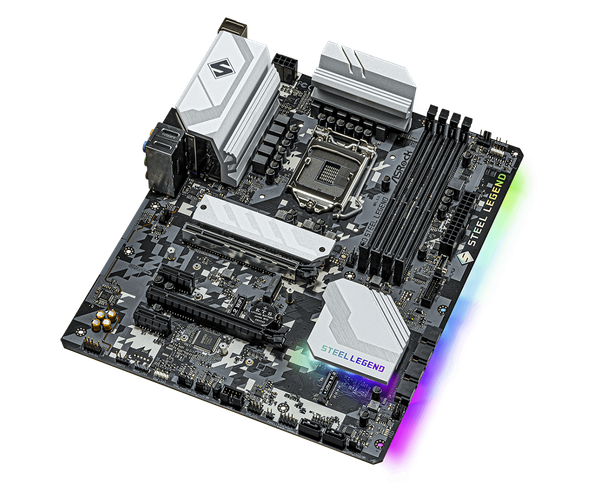 Main ASROCK B560 STEEL LEGEND (Intel B560, Socket 1200, m-ATX, 4 khe Ram DDR4)