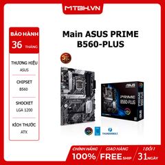 Main ASUS PRIME B560-PLUS (Intel B560, Socket 1200, ATX, 4 khe Ram DDR4)