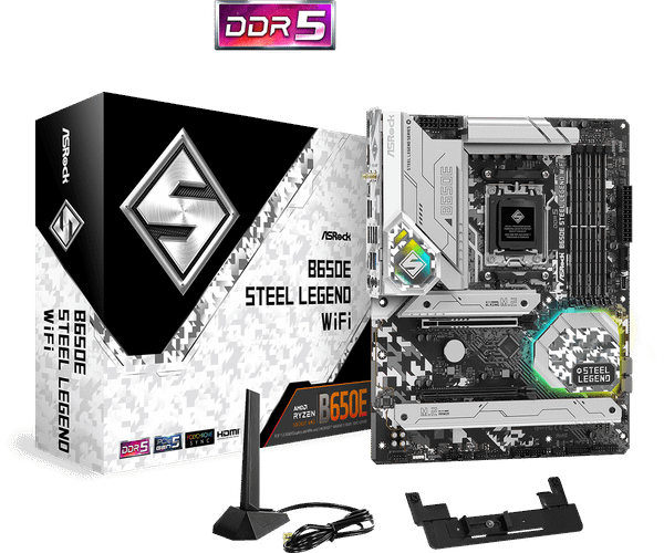 MAIN ASROCK B650E Steel Legend Wifi D5