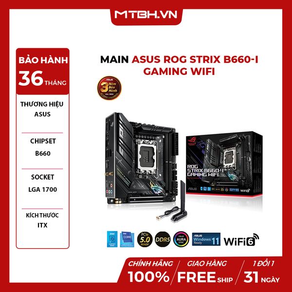 Main Asus B660-I ROG STRIX GAMING WIFI